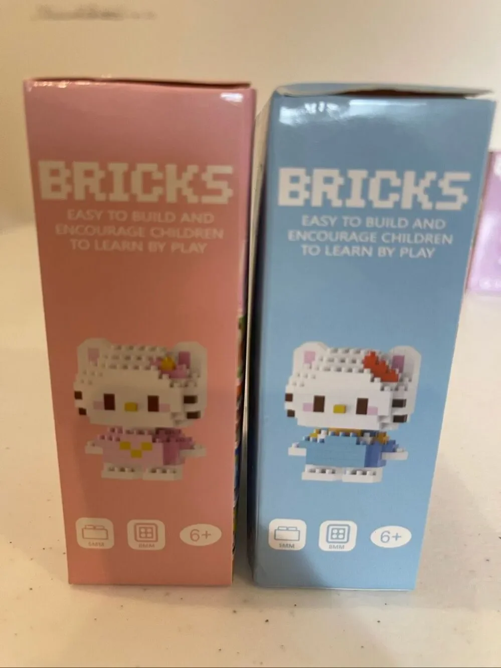 Hello Kitty, Kuromi, Cinnamoroll, Pochacco, My Melody, Bricks Make A Wise Life M